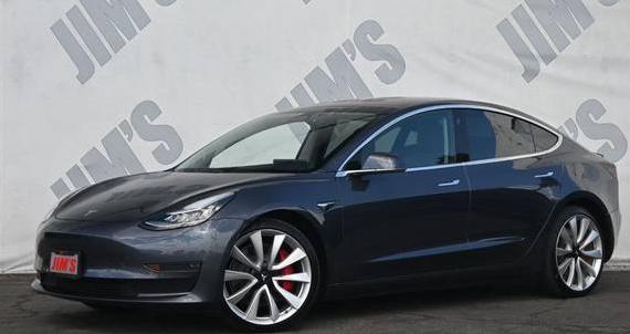 TESLA MODEL 3 2018 5YJ3E1EB7JF105748 image